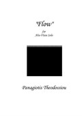Flow for alto flute solo