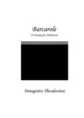 Barcarole 'A Dream' for Orchestra