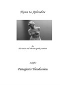 Hymn to Aphrodite for alto voice and ancient Greek varvitos